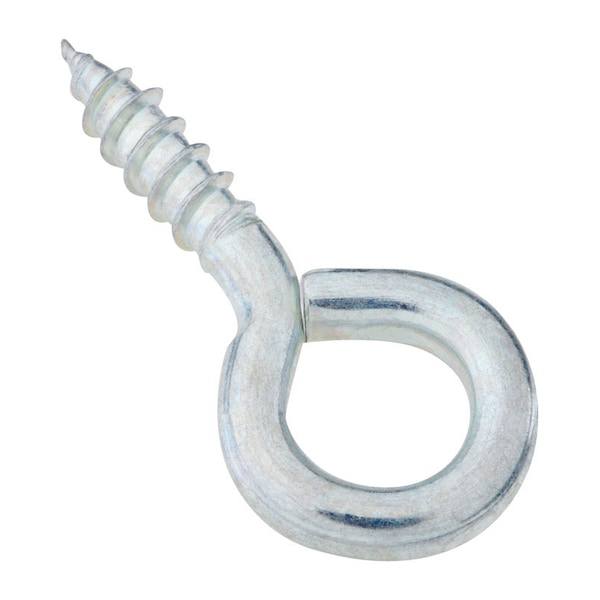 National Hardware 1-25/32 in. L Zinc-Plated Steel Screw Eye 50 lb. cap. 5 pk N118-828 - main